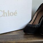 Chloé Chloe mesh scalloped pumps Photo 2