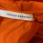 Cecilie Bahnsen Camden Ruffled smocked Cotton-blend Poplin Midi Dress Size US2/ Uk6 Photo 5