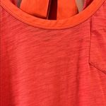 Anthropologie  C. Keer Orange Silk Bow & Cotton Body Blouse T-Shirt - Size Small Photo 3