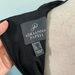 Adrianna Papell  Women's Black Ombre Graphics Maxi Dress Gown Size 4 Photo 6