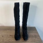 Chinese Laundry Krafty Knee High Women's Black Suede Boot Size 6.5 SKU#11-2348 Photo 1