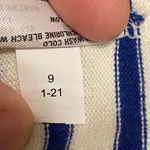 Uniqlo  blue white‎ striped sweatshirt dress small Photo 9