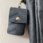 Elliott Lucca Black and Brown Leather Backpack Photo 4