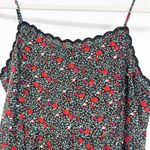 Urban Outfitters NWT  Dark Cottagecore Ditsy Floral Hanna Mini Babydoll Dress M Photo 1