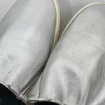 Rebecca Minkoff  Silver Leather Flats Size 7.5 Photo 7