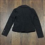 Free People Herringbone Wool Puff Sleeve Blazer Photo 6