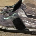 Alegria  Vanessa Circulate Black Silver Thong Sandal Shoes Womens Size EU 38 Photo 3