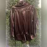Diesel Vintage  Elegant Brown Satin Body suit Photo 1