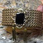 Victorian Revival Mesh Bracelet Gold Photo 2