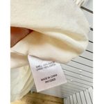 Majorelle Sleeveless Tie Shoulder Pleated Maxi Slip Dress Cream Women's Size M Photo 6