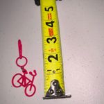 None 💜 80’s Pink Bicycle Charm Photo 1