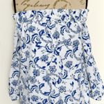 Banana Republic  Womens Dress Sz 4 Floral Off Shoulder Coastal Cowgirl Beach Photo 4