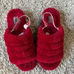 UGG  Fluff Yeah Slide Style 1095119 in Samba Red (Women's Size 11) Photo 1