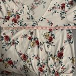 Lola Grace white floral wrap top size M Size M Photo 3