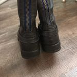 Madden‎ Girl Black Gray Leather Knee Photo 7