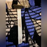 Free People Louise Floral Off The Shoulder Smocked Bodice Mini Dress Blue NWOT Photo 2