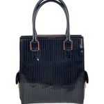 Ted Baker Rhana Quilted Enamel Patent Leather Tote Bag Black Photo 0