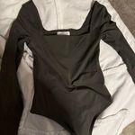 Aritzia bodysuit dark green Photo 0