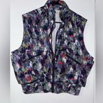 FP Movement Off The Grid Supernova Floral Outfitted Cargo Vest Small Red Photo 0