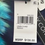 La Blanca  Seas Navy and Aqua Bandeau One-Piece Swimsuit 6 NWT Photo 5