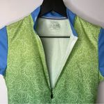 Sugoi Marilyn Blue Green Cycling Jersey Top Size XS Photo 3