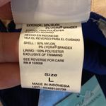 Beach Cabana Swim size brand new with tag navy blue with light blue colors Size L Photo 6