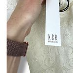 Nordstrom NSR NWT Napean Sea Rd Cream White Knot Front Lace Midi Dress XS Photo 3