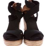 Tory Burch  Black Wedges Sz 7 1/2  Photo 0