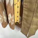 Chico's Cardigan L Southwestern Tribal Chevron Belted Duster Open Front Boho Photo 3