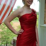 Prom Dress Red Size 2 Photo 0