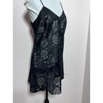 Victoria's Secret Victoria’s Secret Vintage 1990’s Gold Label Black Lace Bow Slip Babydoll Size S Photo 4