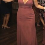 Azazie  Bridesmaid Dress Chiffon Dusty Rose Photo 2