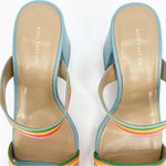 Ann Taylor Ann‎ Taylor Machelle Rainbow Block Heel Sandals 6 Photo 5