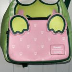 Lounge Fly 💕💚 Sanrio X Keroppi 3D Gingham Mini Backpack 💕💚 Photo 2