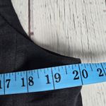 J.Crew  Cutaway vest top in linen‎ Black CI544 14 NWT Sleeveless Button Front Photo 7