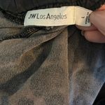 Johnny Was  Velvet Leopard Print Silk Blend Pull On Side Stripe Joggers Large Photo 3