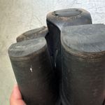 Eileen Fisher Cinch Ankle Booties - Black Suede, Sz 10 Photo 4