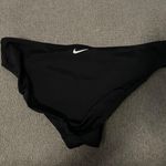 Nike Black Bikini Bottoms with White Logo NWOT Photo 4