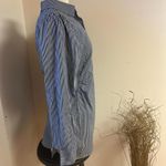 Liberty Love Blue and White Striped Tunic Dress with cutouts Photo 1