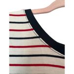 Time And Tru  Tank Swing Dress Red White Blue Striped Size XXXL 22 Patriotic Photo 1