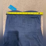 Skatie KATIE Strapless Denim Blue Retro Boho Mini Dress Photo 3