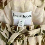 Heartloom NWT  M Tan Print Lined Shorts High Rise Photo 2