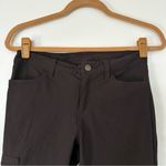 Patagonia  Slim Leg Zip Hem Detail Nylon Pants Womens 0 Black Photo 1