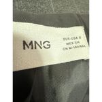 Mango MNG Women's Gray Long Sleeve Striped Double Breasted Blazer Suit Jacket S Photo 2