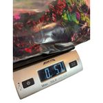 NYgard Sheer Velvet Burnout On/Off Shoulder Bishop Sleeve Tropical Floral Top XL Photo 12