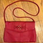 Toni Genuine Leather Elegant Red Shoulder Crossbody Women’s Purse Photo 0