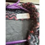 Allen Allen Allen Wah Knit Cardigan Sweater Colorful Button Front Coat Jacket L Photo 1