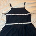 Hippie Rose ‎ Black Mini Dress with Spaghetti Straps Size Large Photo 3