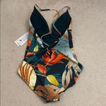 CALIA Women's Swim Triangle Strappy Back One Piece Photo 5