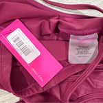 Terez NWT  Raspberry Monogram Adjustable Strap TLC Athletic Bodysuit Red Size XS Photo 3